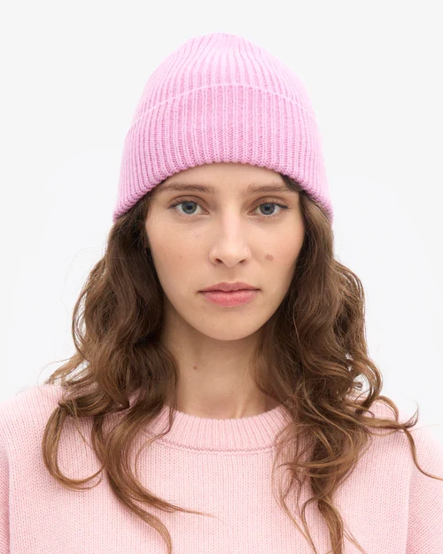 COLORFUL STANDARD Merino Wool Beanie cherry blossom