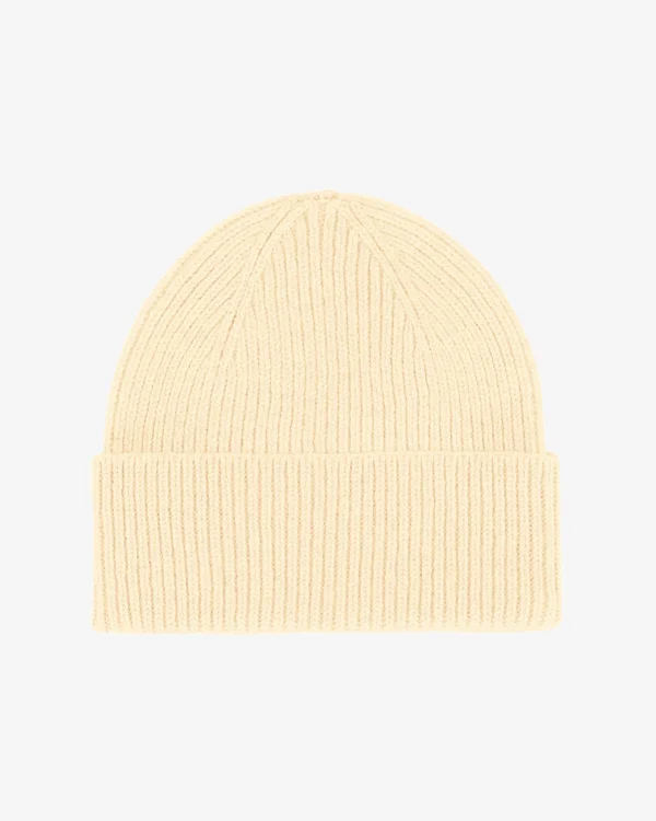COLORFUL STANDARD Merino Wool Beanie soft yellow