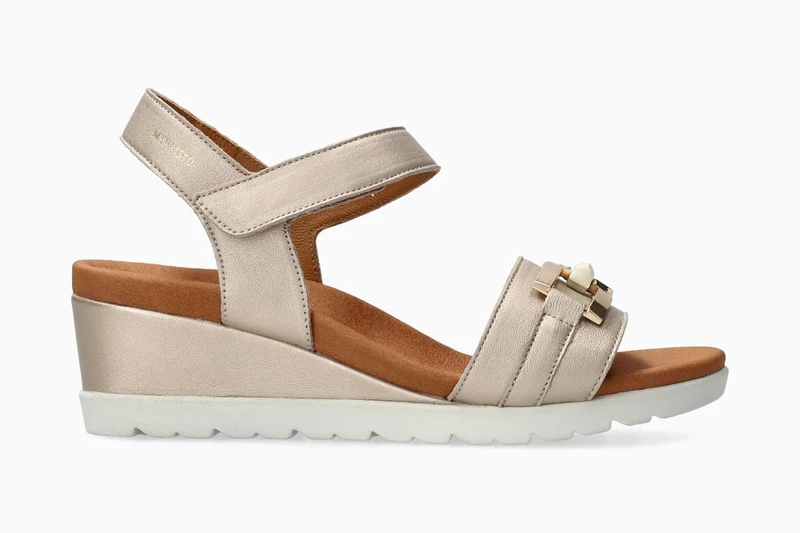 Sandales YULIA gris clair