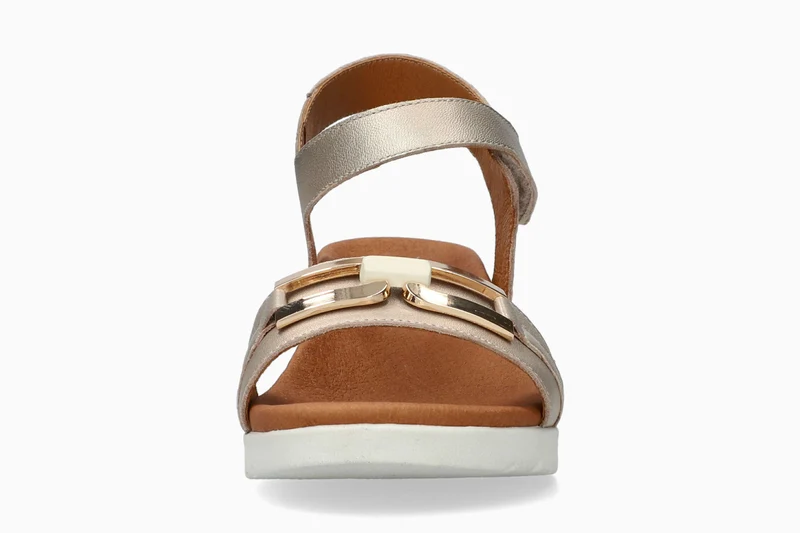 Sandales YULIA gris clair