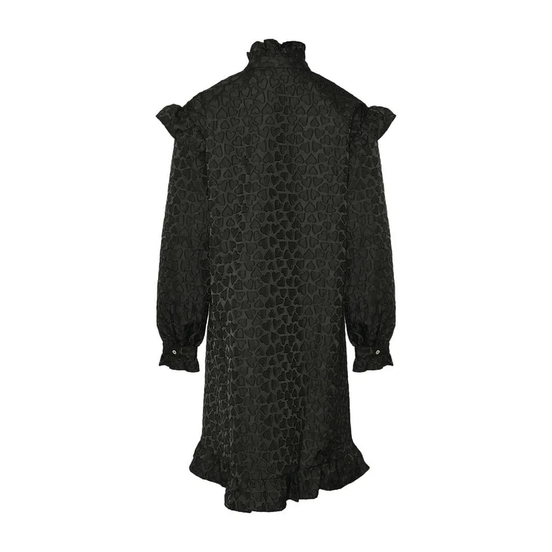 Noella - Reno Ruby Ruffle Dress 11740022 - 004 Black