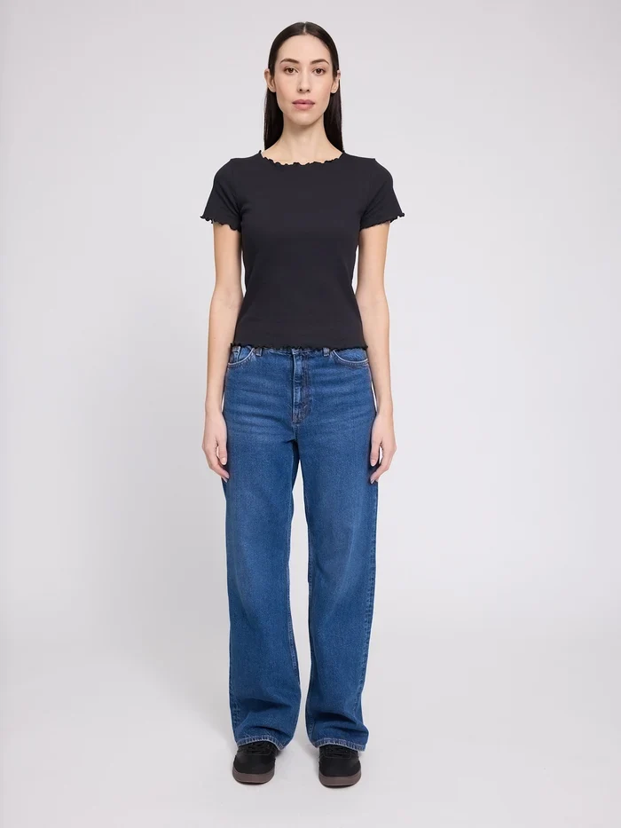 MAZINE Babylock Hems T-Shirt black