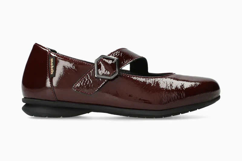 Ballerines SABRIA rouge foncé