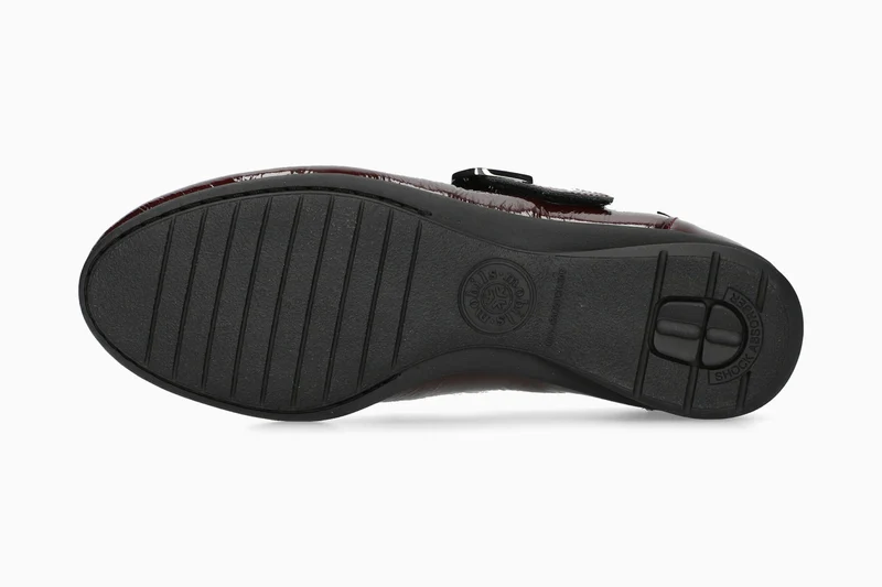 Ballerines SABRIA rouge foncé