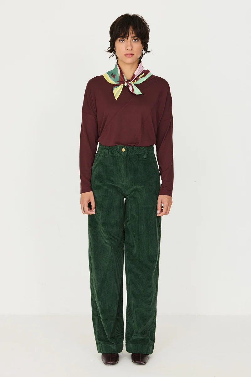 SKFK Hose Leartza dark green