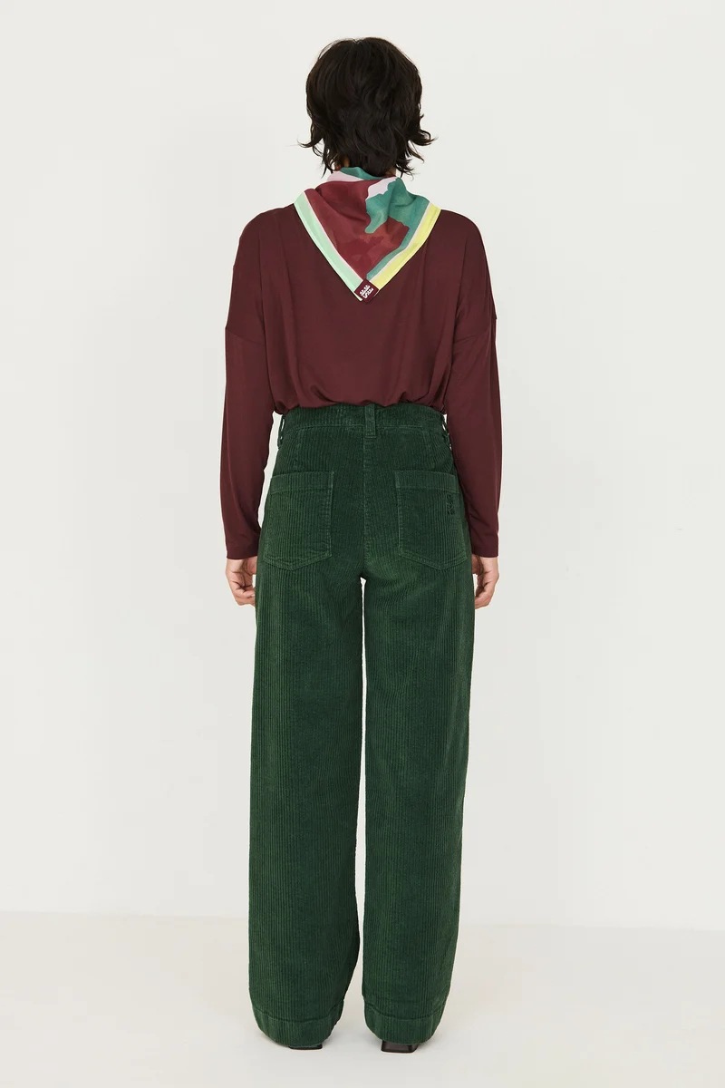 SKFK Hose Leartza dark green