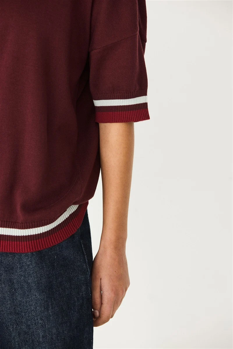 SKFK Feinstrick Pullover Dorleta chocolate