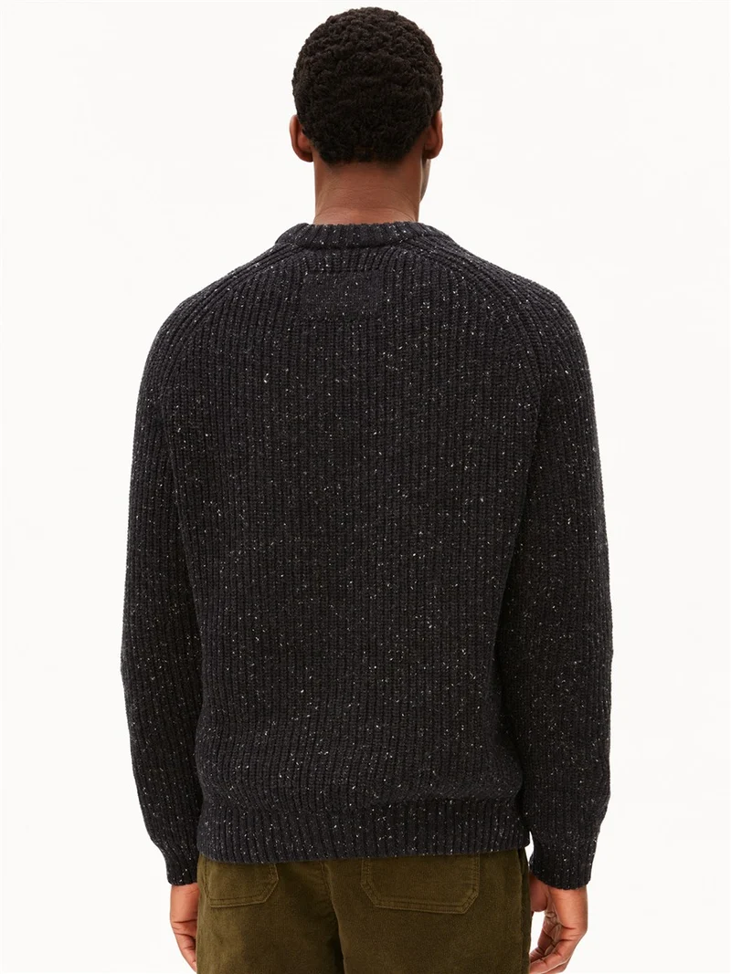 ARMEDANGELS Kiaano Tweed Knit Sweater black