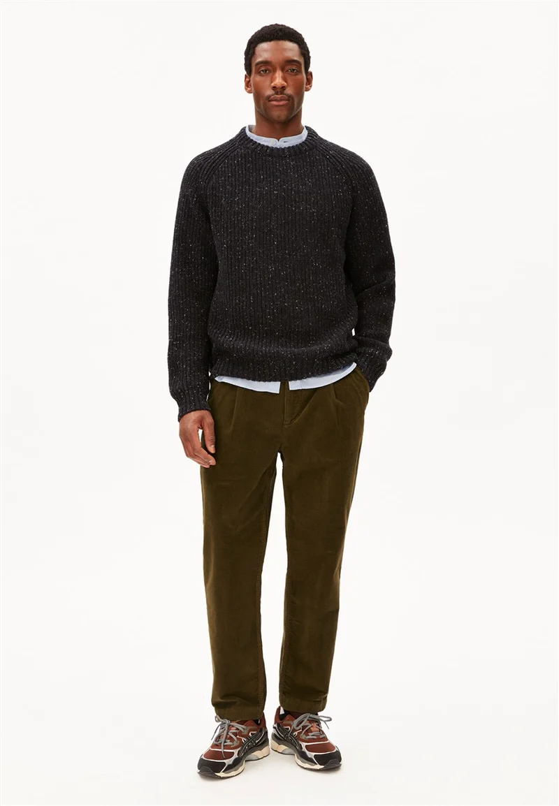 ARMEDANGELS Kiaano Tweed Knit Sweater black