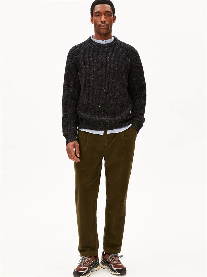 ARMEDANGELS Kiaano Tweed Knit Sweater black
