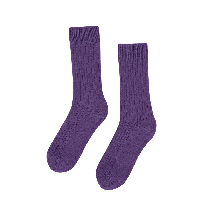 COLORFUL STANDARD Merino Wool Blend Sock ultra violet