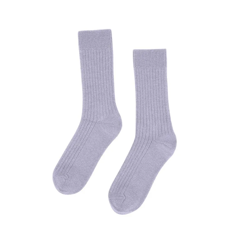 COLORFUL STANDARD Merino Wool Blend Sock soft lavender