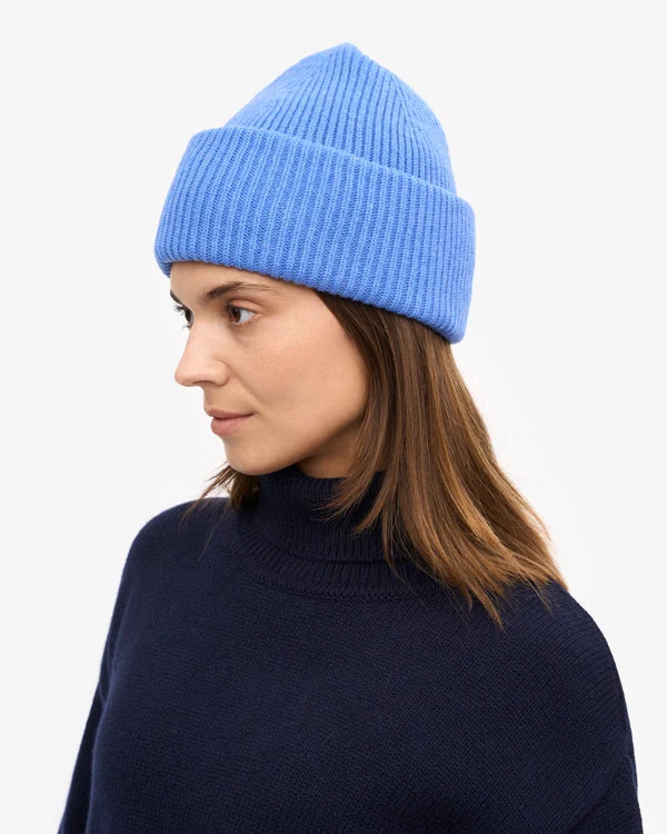 COLORFUL STANDARD Merino Wool Hat pacific blue