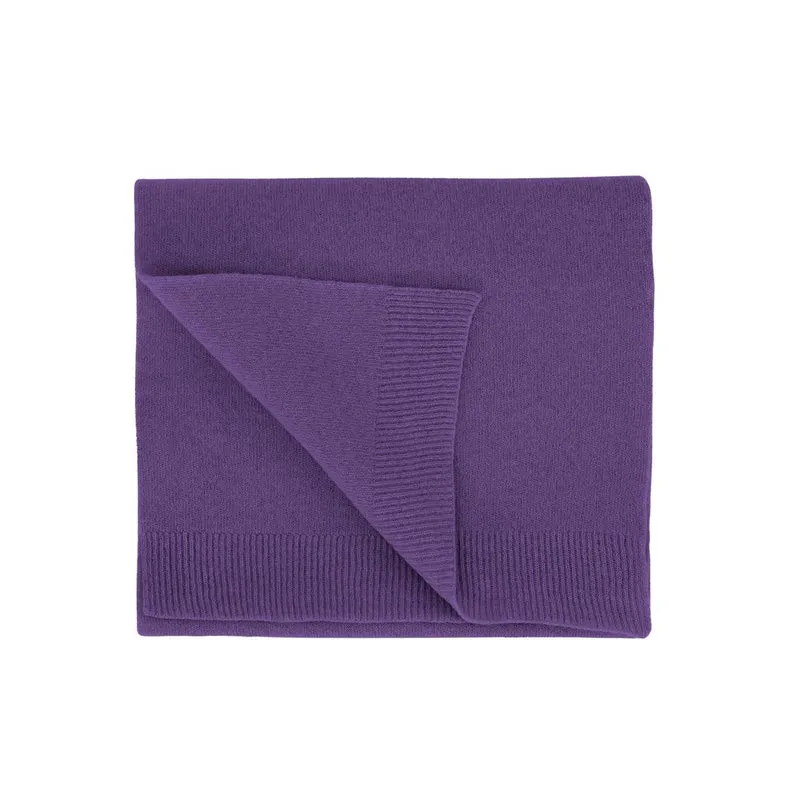 COLORFUL STANDARD Merino Wool Scarf ultra violet