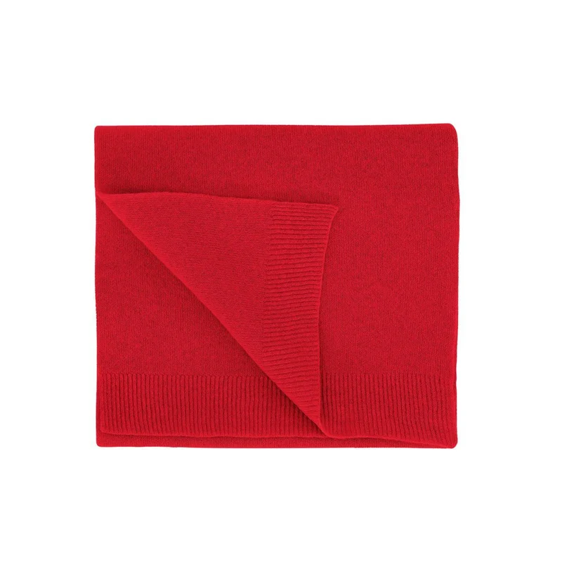 COLORFUL STANDARD Merino Wool Scarf scarlet red