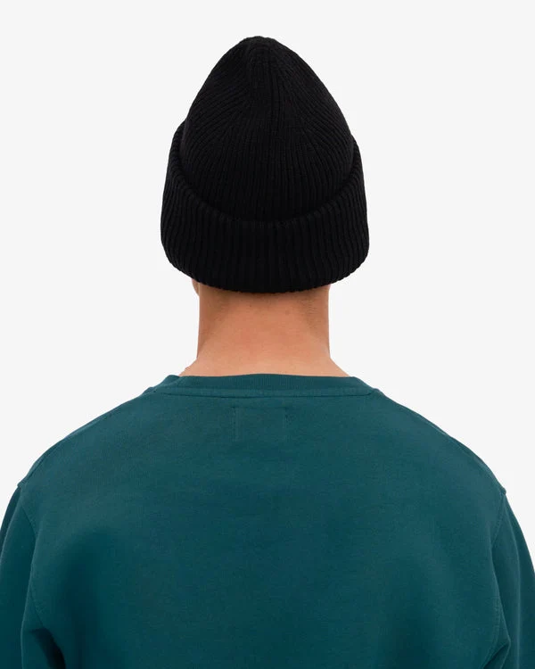 COLORFUL STANDARD Merino Wool Hat deep black