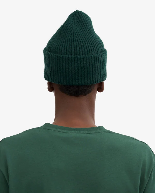 COLORFUL STANDARD Merino Wool Hat emerald green