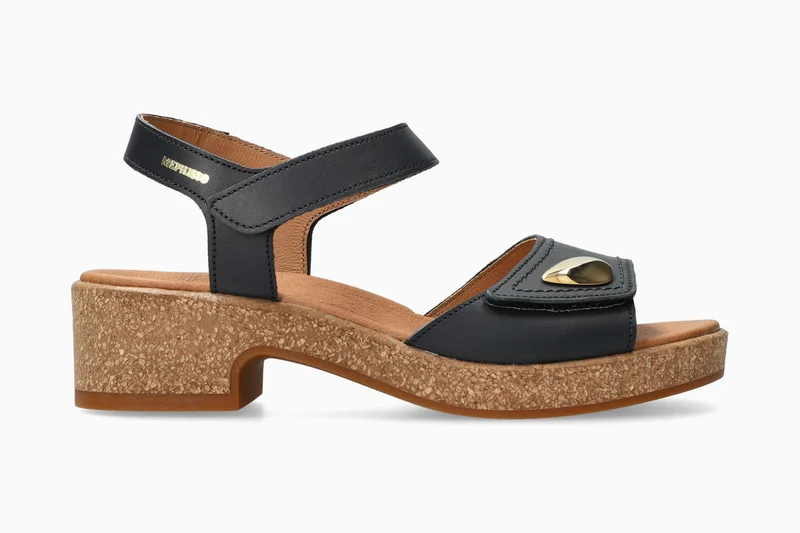 Sandales FRANKA bleu marine
