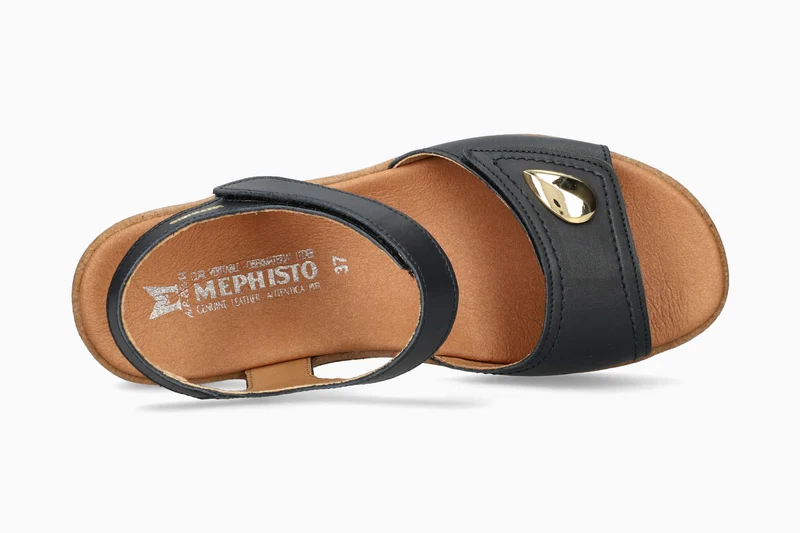 Sandales FRANKA bleu marine
