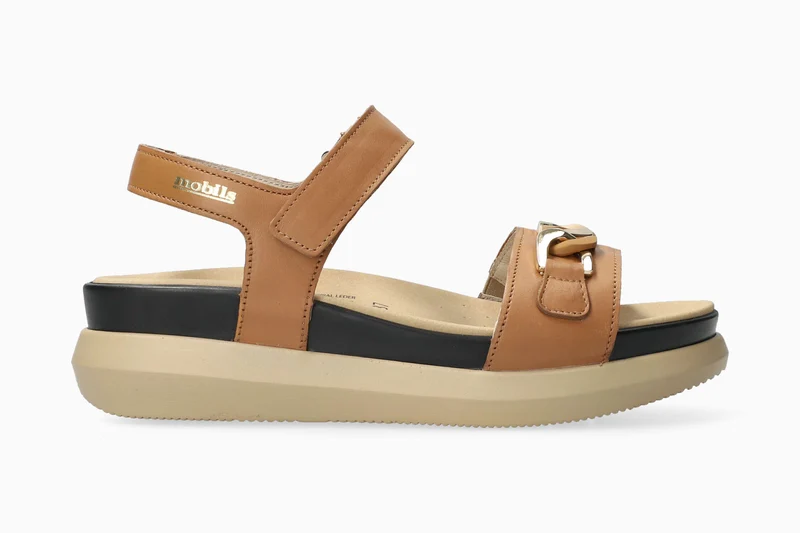 Sandales FLAVY cognac