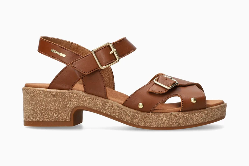 Sandales FEDORA rouges