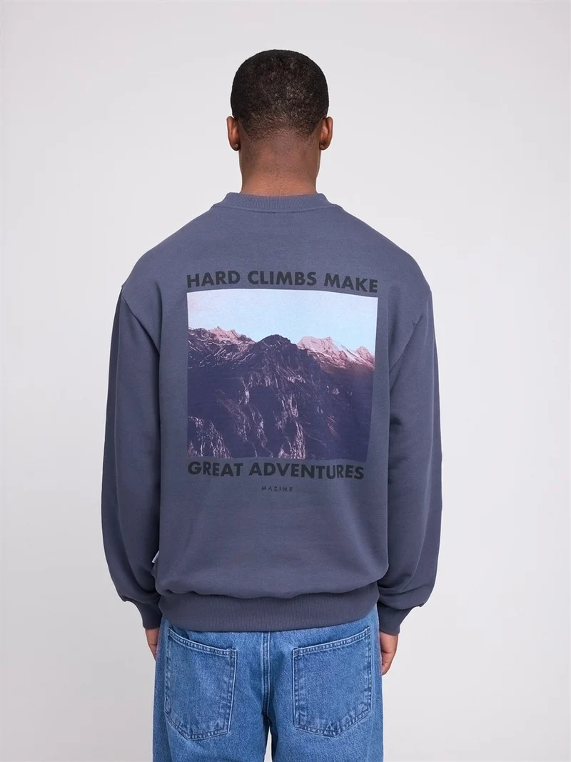 MAZINE Back Print Sweatshirt dusk-adventures