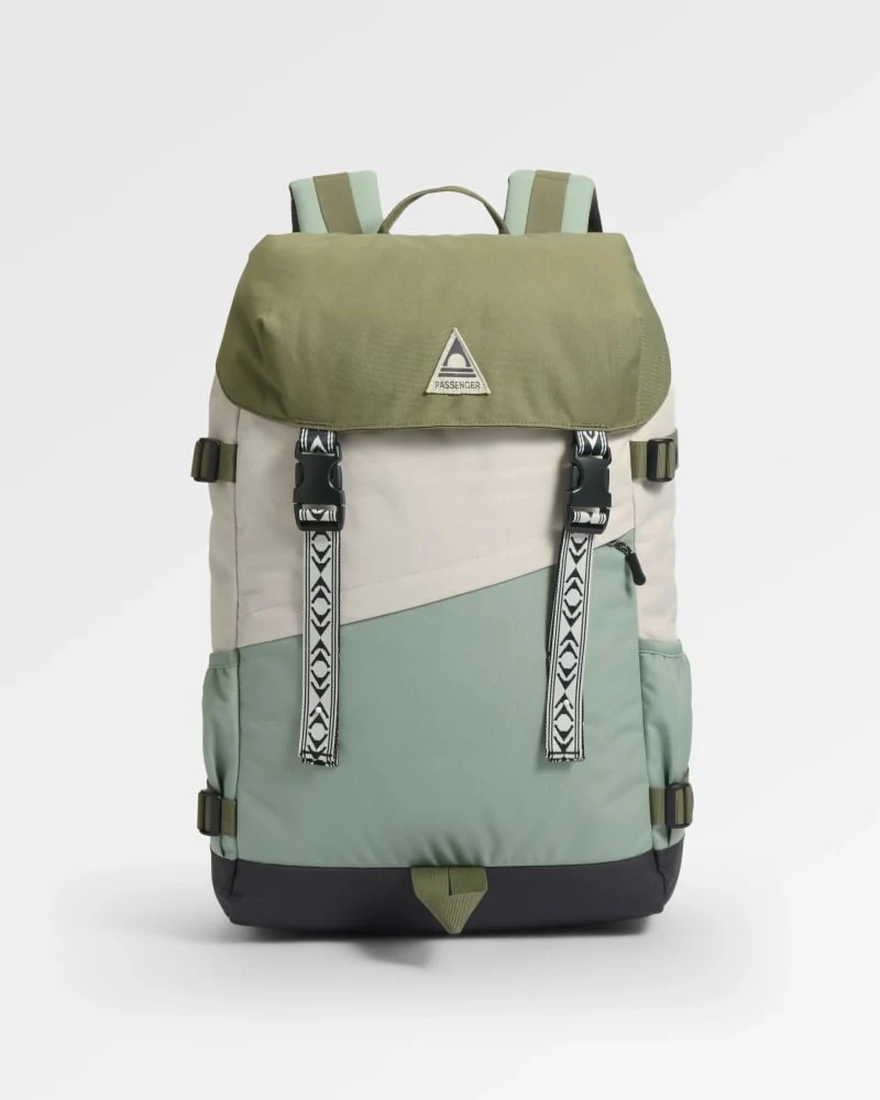 PASSENGER Boondocker Recycled 26L Backpack 2.0 pistachio/misty grey