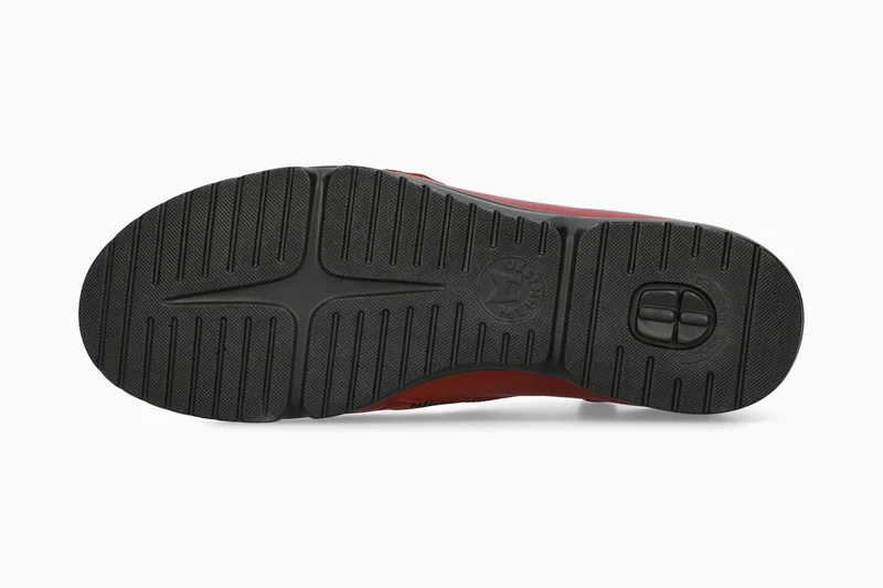 Bottines ROMIA rouge foncé