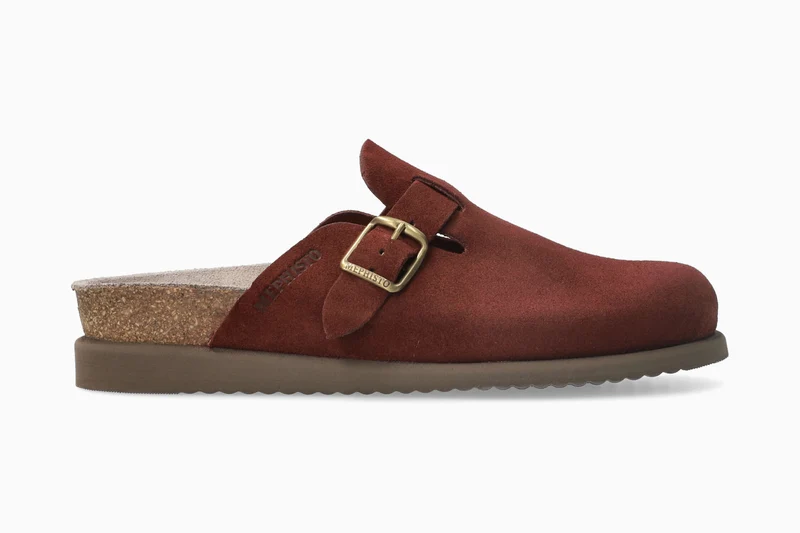 Sandales voûte liège HALINA rouge foncé
