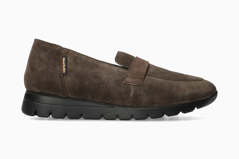 Mocassins DIXIE marron foncé
