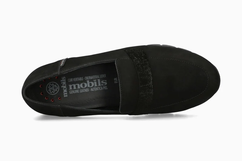 Mocassins DIXIE noirs