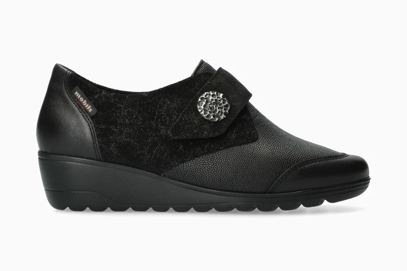 Chaussures de ville confort BRANDA noires