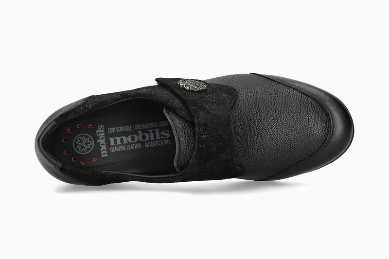 Chaussures de ville confort BRANDA noires