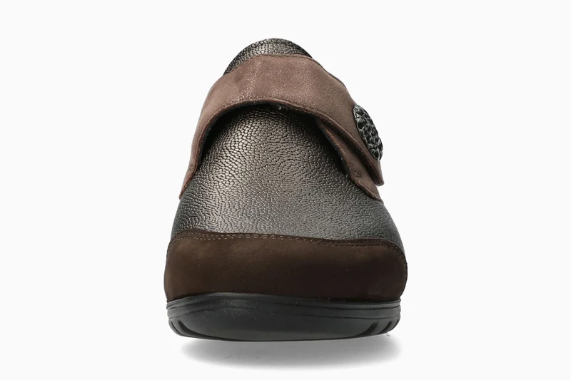 Chaussures de ville confort BRANDA marron foncé