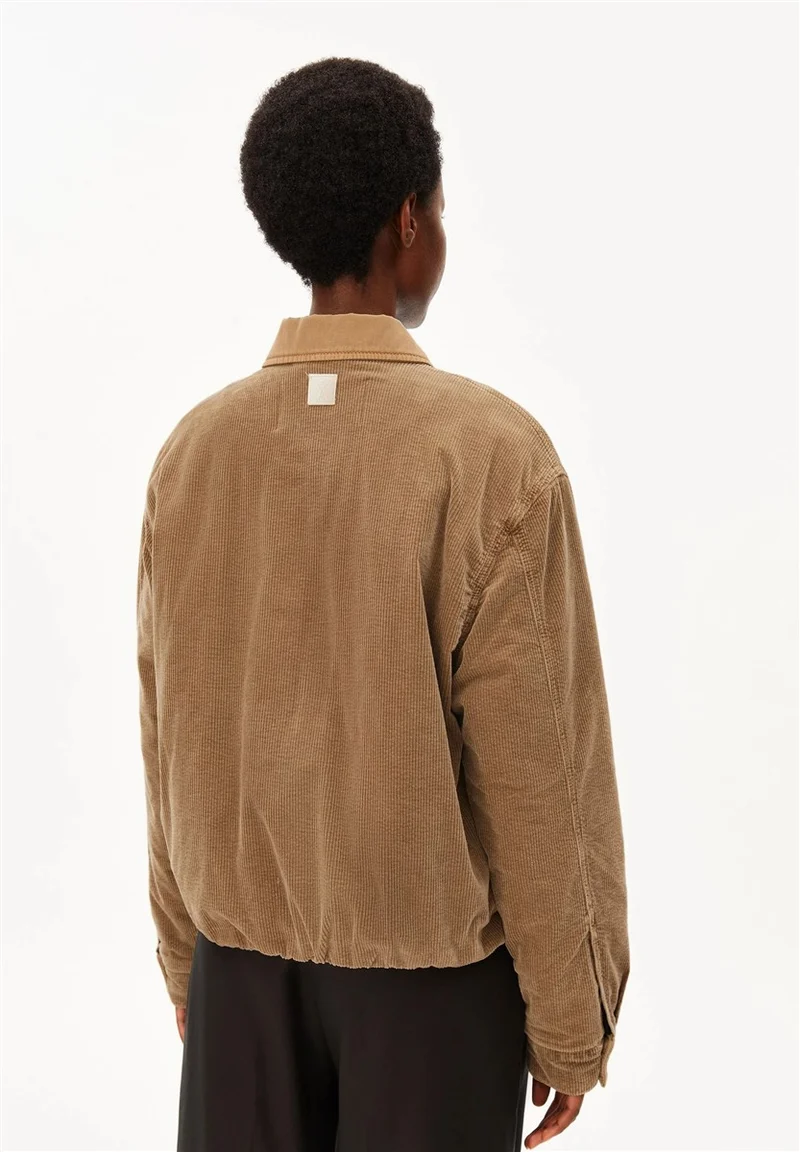 ARMEDANGELS Padded Cord Iconic Å Jacket amberwood