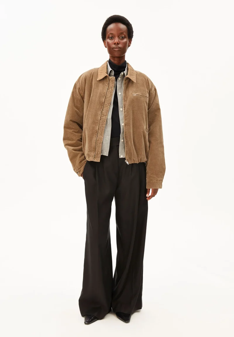 ARMEDANGELS Padded Cord Iconic Å Jacket amberwood