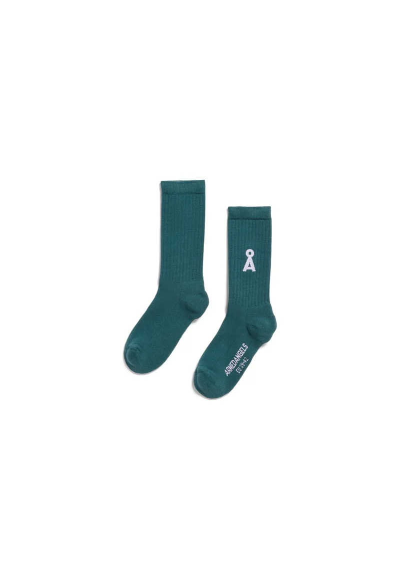 ARMEDANGELS Saamus Bold Socks W petrol velvet