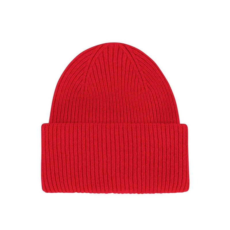 COLORFUL STANDARD Merino Wool Hat scarlet red