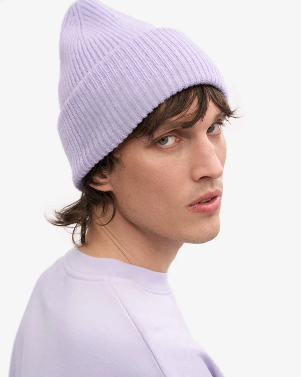 COLORFUL STANDARD Merino Wool Hat soft lavender