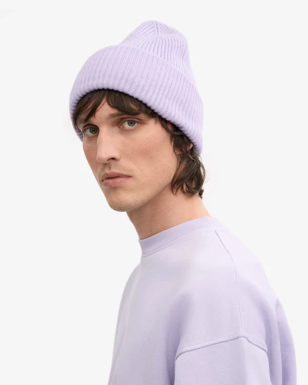 COLORFUL STANDARD Merino Wool Hat soft lavender