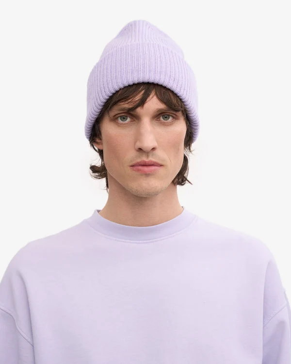COLORFUL STANDARD Merino Wool Hat soft lavender