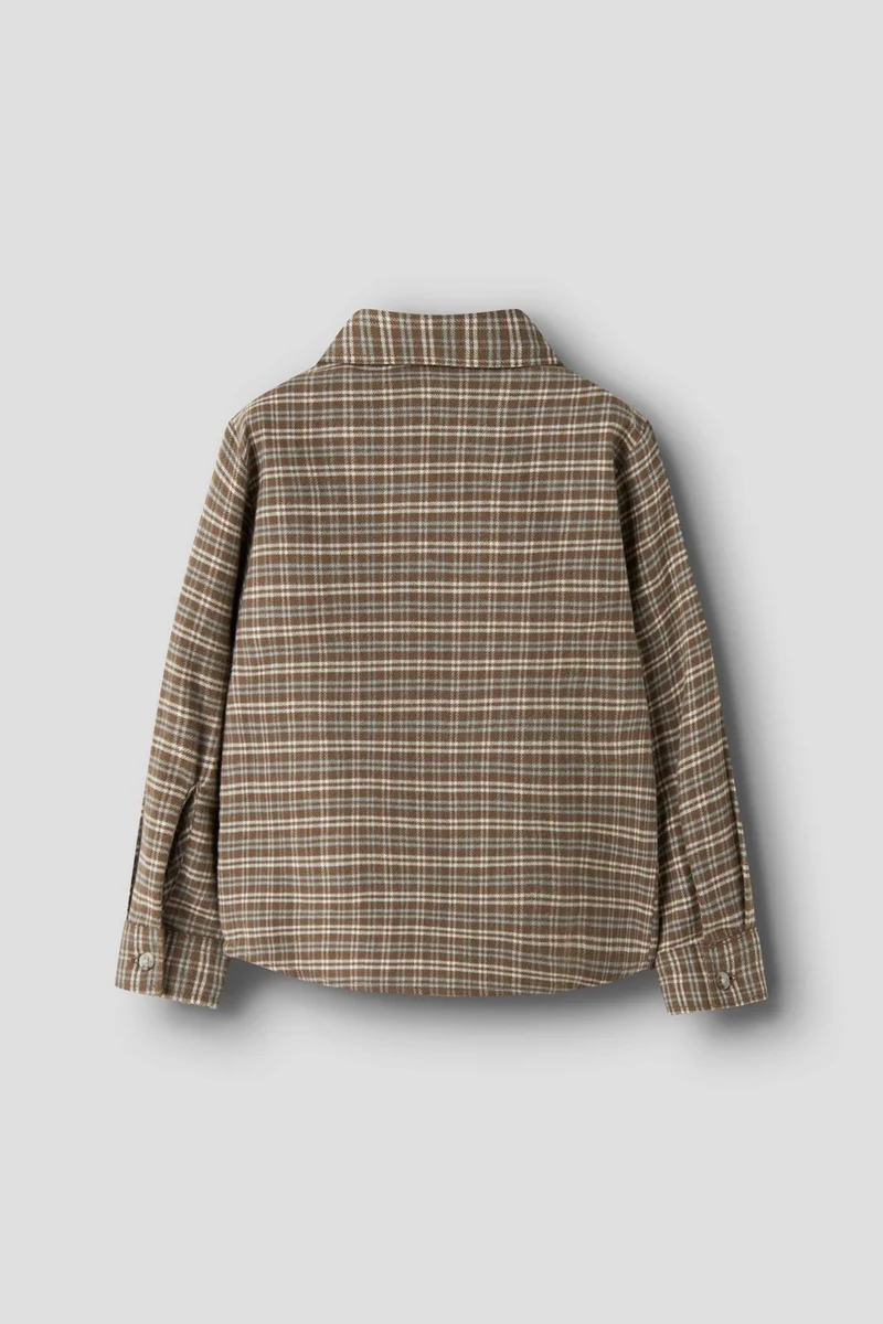 Name It - Nmmrem Ls Nreg Shirt - 5118838 Sepia .