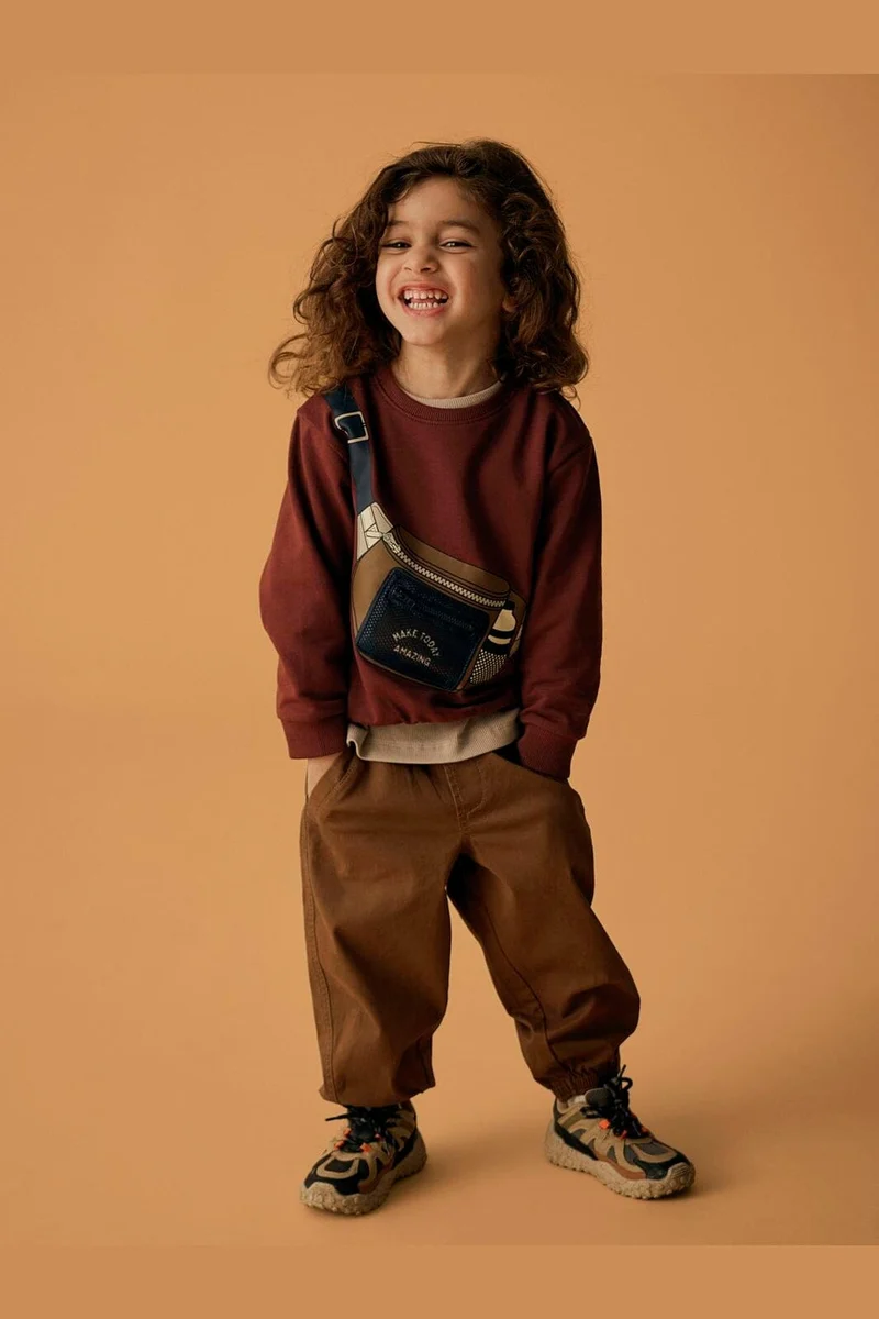 Name It - Nmmben Jog Barrel Twi Pant 3210-Ba - 5115334 Sepia
