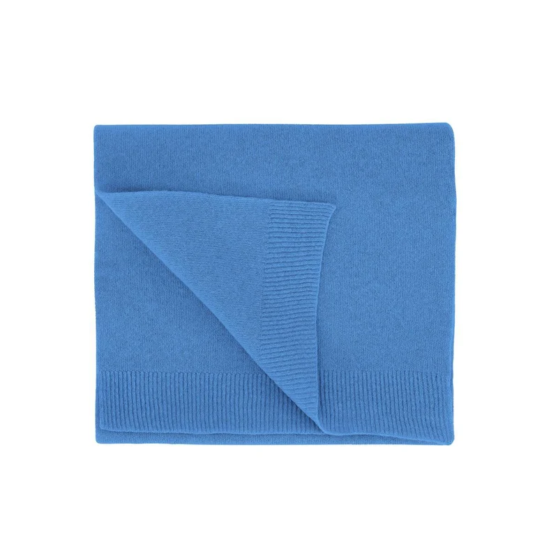 COLORFUL STANDARD Merino Wool Scarf pacific blue