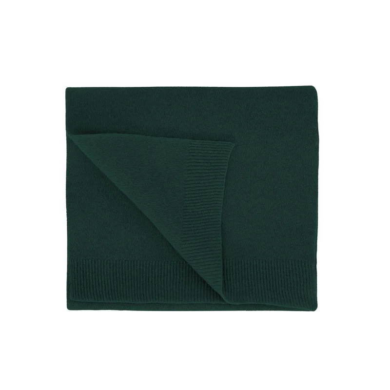 COLORFUL STANDARD Merino Wool Scarf emerald green