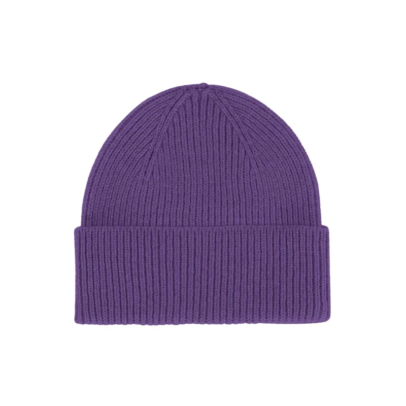 COLORFUL STANDARD Merino Wool Beanie ultra violet