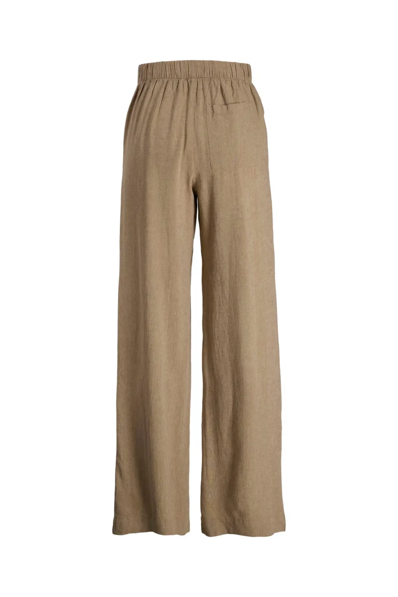 Jjxx - Jxalmira Linen Blend Pant Ln - 4919742 Silver Mink