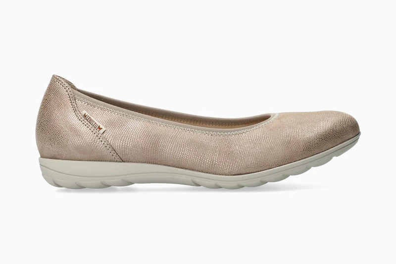 Ballerines EMILIE taupe clair