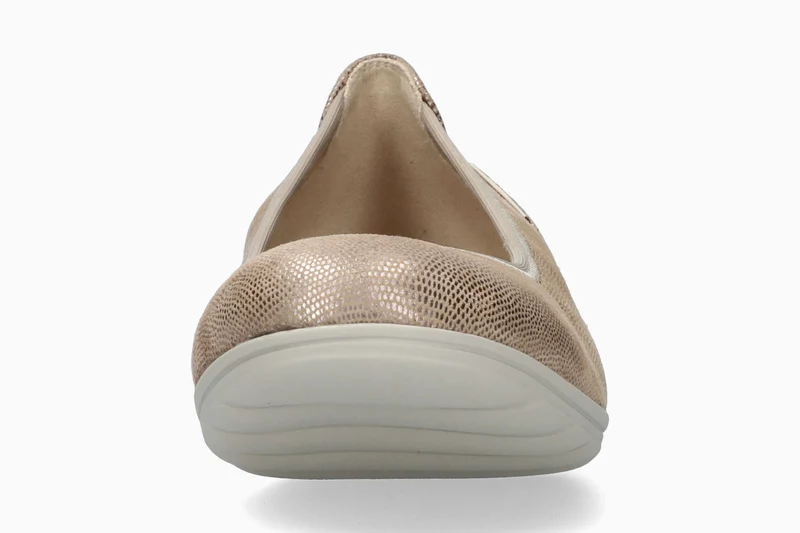 Ballerines EMILIE taupe clair