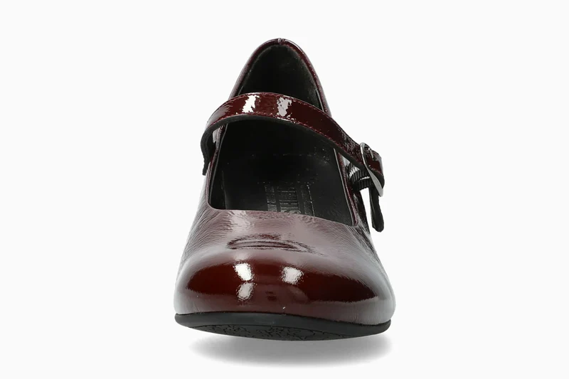 Ballerines TOPAZE rouge foncé